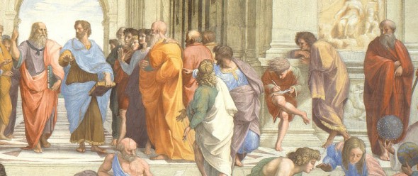 Detail of 'The School of Athens' by Raphael